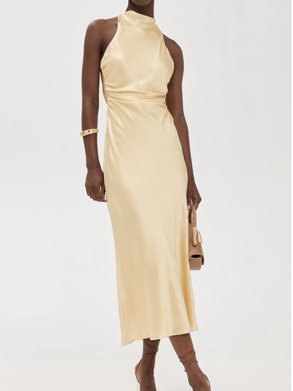Reformation Cassette Dress - butter yellow - Picture 5 of 9